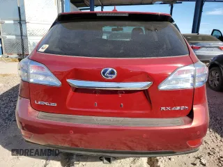 2010 Lexus RX 450h with VIN JTJZB1BA1A2002839, listed as a Copart auction lot 46284065 with 218,698 mi miles and Salvage Title. Bid and sale history available at DreamBid. Image 6.
