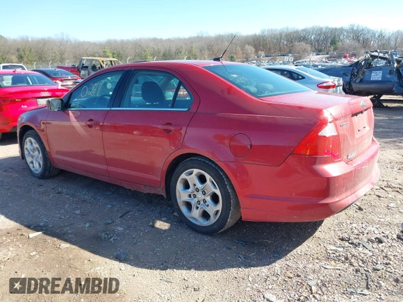 2010 Ford Fusion SE with VIN 3FAHP0HA7AR345092, listed as a IAAI auction lot 41910241 with 135,805 mi miles. Bid and sale history available at carsss.com. Image 3.