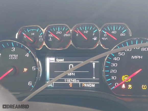2015 Chevrolet Silverado 1500 High Country with VIN 3GCUKTEJ0FG491799, listed as a IAAI auction lot 41615824 with 118,745 mi miles. Bid and sale history available at carsss.com. Image 7.