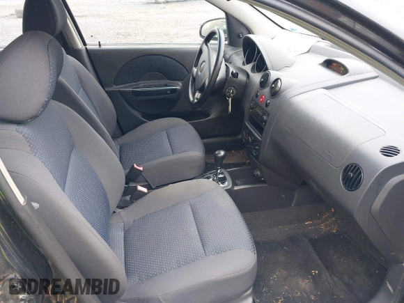 2006 Chevrolet Aveo LS with VIN KL1TD66616B591010, listed as a IAAI auction lot 42190348 with 26,240 mi miles and . Bid and sale history available at DreamBid. Image 5.