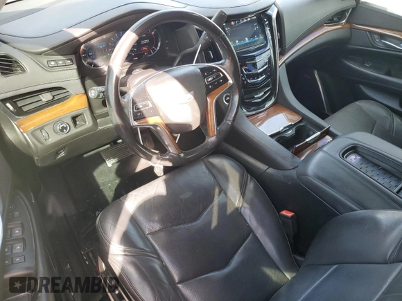 2017 Cadillac Escalade Premium Luxury with VIN 1GYS3CKJ4HR174758, listed as a Copart auction lot 80889314 with 75,289 mi miles and Non repairable. Bid and sale history available at DreamBid. Image 8.