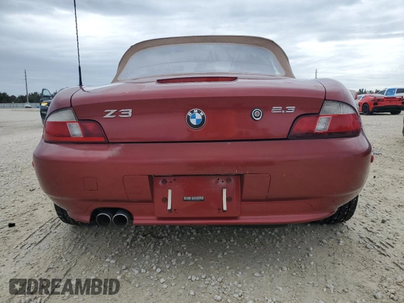 2000 BMW Z3 2.5 z VIN 4USCH9349YLG04632, wystawiony jako Copart lot #75796274 z przebiegiem Nie podano mil oraz Szkody całkowita. Historia ofert i sprzedaży dostępna na DreamBid. Obrazek 6.
