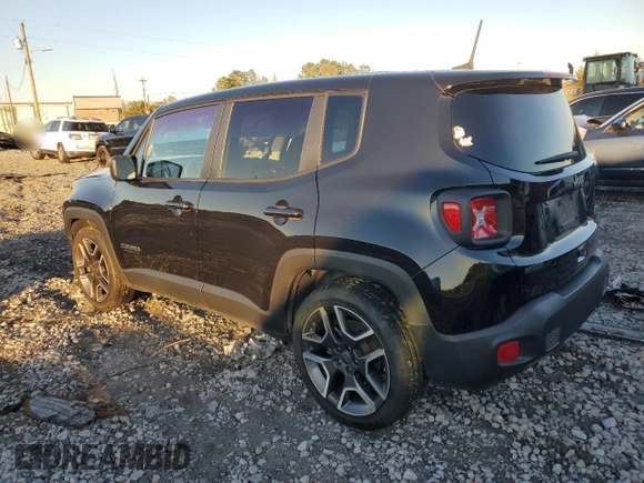 2021 Jeep Renegade Jeepster with VIN ZACNJCAB8MPM18162, listed as a Copart auction lot 81050164 with 37,526 mi miles and Salvage title. Bid and sale history available at DreamBid. Image 2.