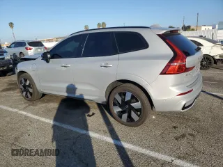 2024 Volvo XC60 Recharge Plug-In Hybrid Plus Dark Theme with VIN YV4H60DL2R1923011, listed as a Copart auction lot 88559695 with 5,125 mi miles and Salvage Title. Bid and sale history available at carsss.com. Image 2.