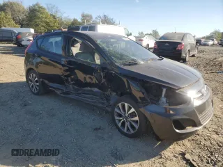 2015 Hyundai Accent Sport with VIN KMHCU5AE6FU234035, listed as a Copart auction lot 74429244 with 228,512 mi miles and Salvage Title. Bid and sale history available at carsss.com. Image 4.