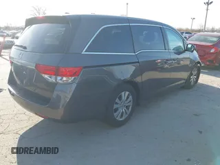 2016 Honda Odyssey EX-L with VIN 5FNRL5H61GB110300, listed as a IAAI auction lot 41949148 with 154,677 mi miles. Bid and sale history available at carsss.com. Image 4.
