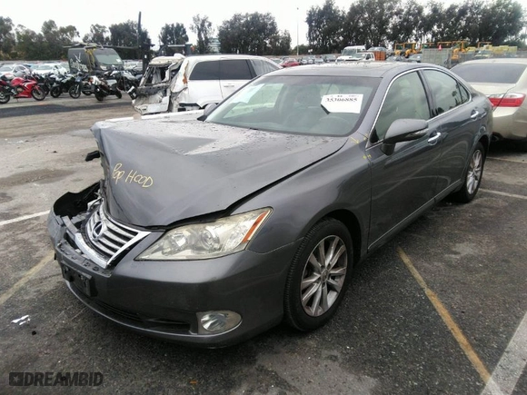 2012 Lexus ES 350 with VIN JTHBK1EG2C2512980, listed as a IAAI auction lot 35306885 with NaN miles. Bid and sale history available at carsss.com. Image 2.