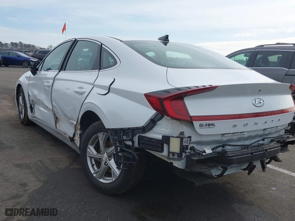 2022 Hyundai Sonata SE with VIN 5NPEG4JA9NH147654, listed as a IAAI auction lot 41466868 with 26,504 mi miles. Bid and sale history available at carsss.com. Image 6.