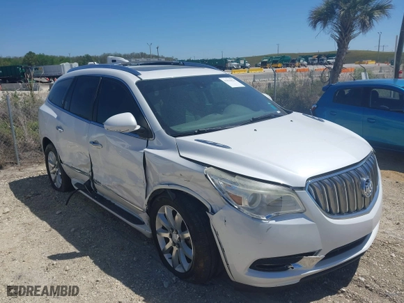2016 Buick Enclave Premium with VIN 5GAKRCKD3GJ155681, listed as a IAAI auction lot 41816824 with 112,585 mi miles. Bid and sale history available at carsss.com. Image 1.