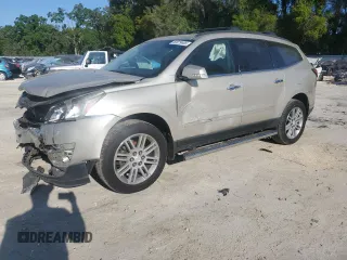 2015 Chevrolet Traverse LT with VIN 1GNKRGKD1FJ177710, listed as a Copart auction lot 50879485 with 93,818 mi miles and Salvage Title. Bid and sale history available at carsss.com. Image 1.