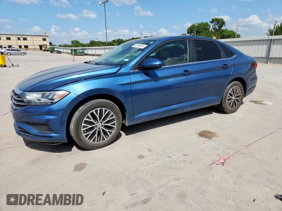 2021 Volkswagen Jetta S with VIN 3VWC57BU2MM001917, listed as a Copart auction lot 62169415 with 105,256 mi miles and Salvage title. Bid and sale history available at DreamBid. Image 1.