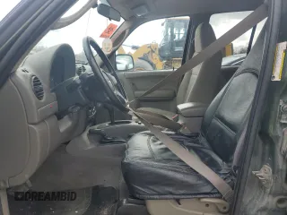 2007 Jeep Liberty Sport with VIN 1J4GL48K27W634768, listed as a Copart auction lot 45016985 with 134,418 mi miles and Salvage Title. Bid and sale history available at DreamBid. Image 7.