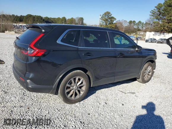 2025 Honda CR-V EX-L with VIN 7FARS4H71SE004917, listed as a Copart auction lot 85993574 with 36,403 mi miles and Salvage Title. Bid and sale history available at DreamBid. Image 3.