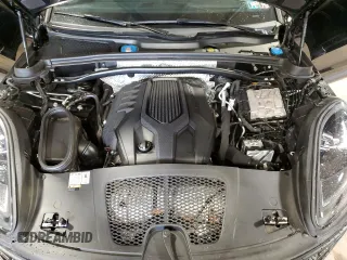 2024 Porsche Macan with VIN WP1AA2A56RLB00993, listed as a Copart auction lot 58387615 with 25,932 mi miles and Salvage title. Bid and sale history available at DreamBid. Image 12.
