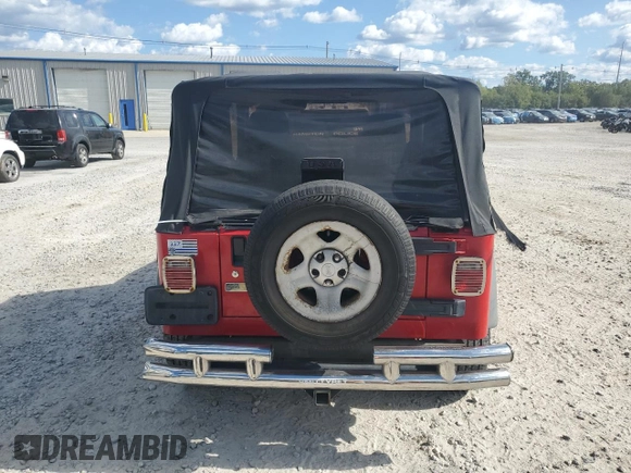 2005 Jeep Wrangler X with VIN 1J4FA39S65P359634, listed as a Copart auction lot 70193644 with 108,338 mi miles and Clean Title. Bid and sale history available at carsss.com. Image 6.