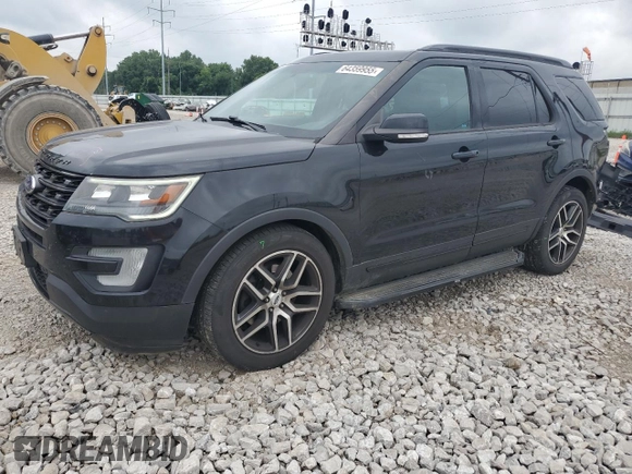 2016 Ford Explorer Sport с VIN 1FM5K8GT9GGD24558, выставлен на аукционе Copart как лот 64359955 с пробегом 168 932 миль миль и Списание • Salvage title. История ставок и продаж доступна на DreamBid. Изображение 1.