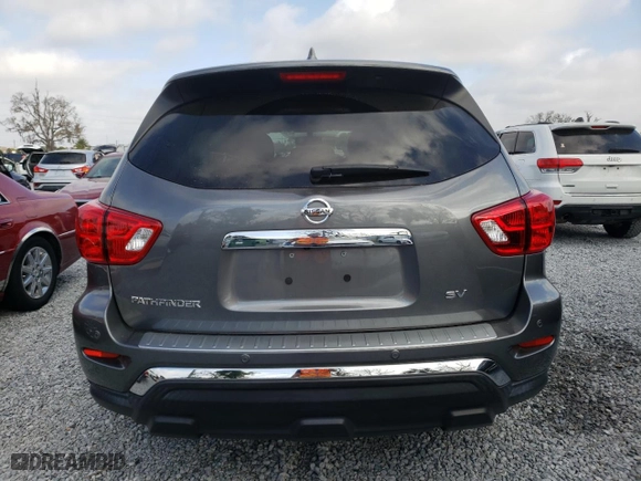 2020 Nissan Pathfinder SV with VIN 5N1DR2BN5LC646757, listed as a Copart auction lot 45274205 with 39,991 mi miles and Non Repairable. Bid and sale history available at carsss.com. Image 6.
