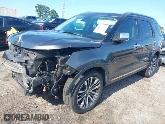 2018 Ford Explorer Platinum with VIN 1FM5K8HT6JGC62512, listed as a IAAI auction lot 42542371 with 76,462 mi miles and . Bid and sale history available at DreamBid. Image 18.