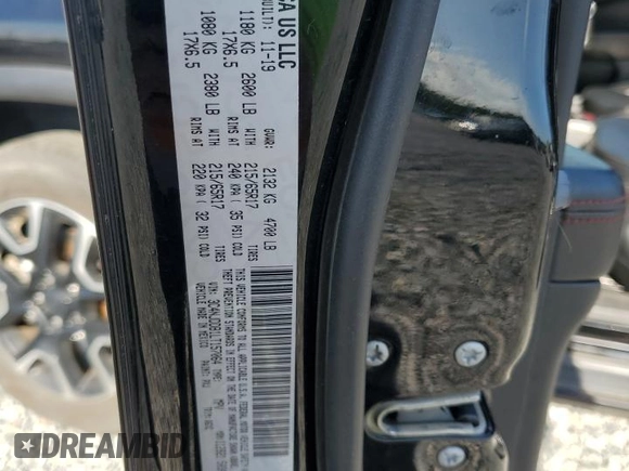 2020 Jeep Compass Trailhawk с VIN 3C4NJDDB1LT157064, выставлен на аукционе Copart как лот 61153015 с пробегом 86 879 миль миль и Списание • Salvage title. История ставок и продаж доступна на DreamBid. Изображение 14.