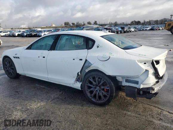 2022 Maserati Quattroporte GT z VIN ZAM56XPA9N1386149, wystawiony jako Copart lot #45134625 z przebiegiem 19 642 mil mil oraz Szkoda całkowita • Salvage title. Historia ofert i sprzedaży dostępna na DreamBid. Obrazek 2.