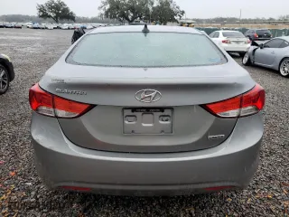 2012 Hyundai Elantra GLS with VIN KMHDH4AE5CU310844, listed as a Copart auction lot 46615385 with 140,117 mi miles and Salvage Title. Bid and sale history available at carsss.com. Image 6.
