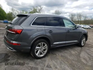 2020 Audi Q7 Premium with VIN WA1AXAF74LD005915, listed as a Copart auction lot 51339513 with 51,678 mi miles. Bid and sale history available at carsss.com. Image 3.