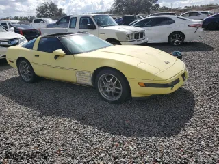 1992 Chevrolet Corvette with VIN 1G1YY23PXN5109648, listed as a Copart auction lot 78973164 with 0 mi miles and Salvage Title. Bid and sale history available at carsss.com. Image 4.