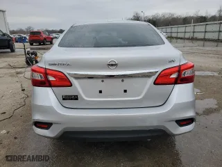2019 Nissan Sentra S with VIN 3N1AB7AP9KY396606, listed as a Copart auction lot 44627745 with 72,610 mi miles and Salvage Title. Bid and sale history available at carsss.com. Image 6.