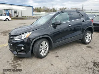 2018 Chevrolet Trax Premier with VIN 3GNCJRSB0JL369367, listed as a Copart auction lot 53155935 with 25,132 mi miles and Salvage Title. Bid and sale history available at carsss.com. Image 1.