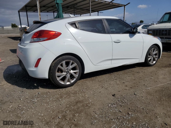 2016 Hyundai Veloster with VIN KMHTC6AD3GU260920, listed as a Copart auction lot 51706625 with 152,144 mi miles and Clean Title. Bid and sale history available at carsss.com. Image 3.