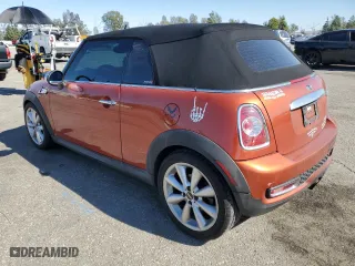 2011 MINI Cooper Convertible s with VIN WMWZP3C59BTX83202, listed as a Copart auction lot 47138535 with 162,809 mi miles and Salvage Title. Bid and sale history available at carsss.com. Image 2.