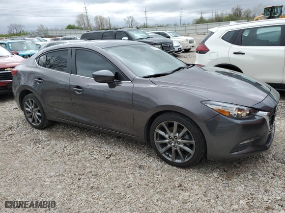 2018 Mazda Mazda3 4-Door Touring with VIN 3MZBN1V38JM257681, listed as a Copart auction lot 49357274 with 48,953 mi miles and Salvage Title. Bid and sale history available at carsss.com. Image 4.
