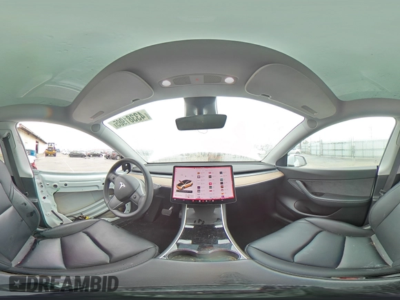 2020 Tesla Model Y Long Range with VIN 5YJYGDEE5LF053938, listed as a Copart auction lot 43381985 with 69,291 mi miles and Salvage Title. Bid and sale history available at DreamBid. Image 13.