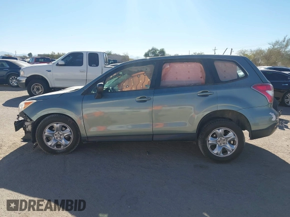 2014 Subaru Forester 2.5i with VIN JF2SJAACXEG459329, listed as a IAAI auction lot 41056648 with 172,145 mi miles. Bid and sale history available at carsss.com. Image 14.