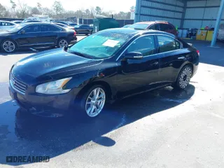 2009 Nissan Maxima 3.5 SV w/Sport Pkg with VIN 1N4AA51E69C808007, listed as a IAAI auction lot 41738327 with 337,247 mi miles. Bid and sale history available at carsss.com. Image 2.
