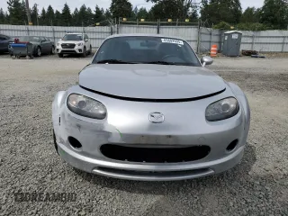 2008 Mazda MX-5 Miata Touring with VIN JM1NC26F780146072, listed as a Copart auction lot 65602695 with 124,607 mi miles and Salvage title. Bid and sale history available at DreamBid. Image 5.