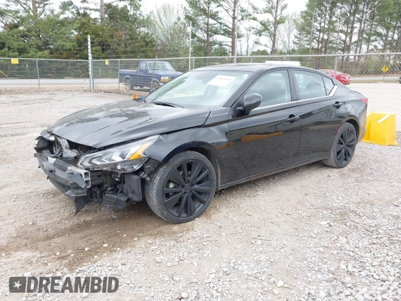 2022 Nissan Altima SR with VIN 1N4BL4CV8NN314610, listed as a IAAI auction lot 41803098 with 58,015 mi miles and . Bid and sale history available at carsss.com. Image 2.