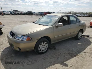 2001 Nissan Sentra GXE z VIN 3N1CB51D51L494790, wystawiony jako Copart lot #52650665 z przebiegiem Nie podano mil oraz Szkoda całkowita • Salvage title. Historia ofert i sprzedaży dostępna na DreamBid. Obrazek 1.