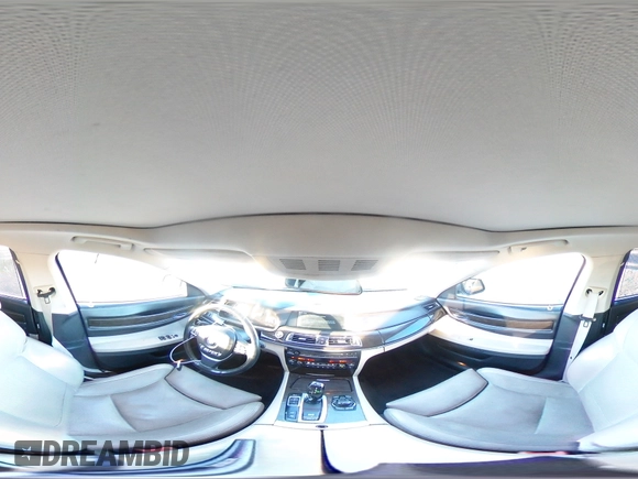 2009 BMW 7 Series 750Li with VIN WBAKB83569CY60521, listed as a Copart auction lot 82050884 with 142,788 mi miles and Salvage Title. Bid and sale history available at DreamBid. Image 12.