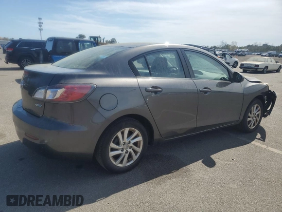 2012 Mazda 3 i Touring with VIN JM1BL1V84C1652204, listed as a Copart auction lot 55199145 with 170,855 mi miles and Clean Title. Bid and sale history available at carsss.com. Image 3.