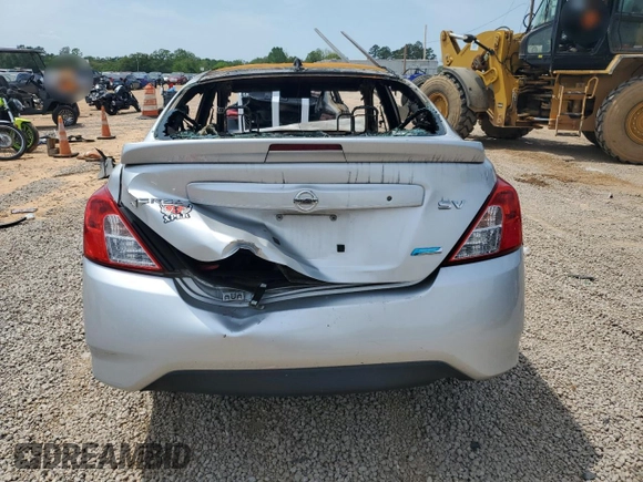 2015 Nissan Versa SV with VIN 3N1CN7AP8FL889566, listed as a Copart auction lot 53102695 with Not Provided miles and Non Repairable. Bid and sale history available at carsss.com. Image 6.