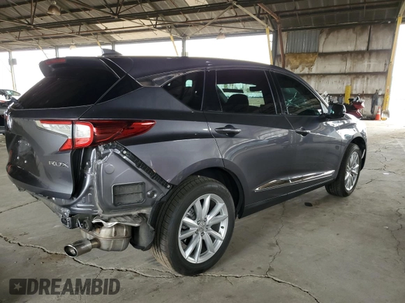 2021 Acura RDX with VIN 5J8TC1H31ML017839, listed as a Copart auction lot 43645085 with 51,291 mi miles and Salvage Title. Bid and sale history available at carsss.com. Image 3.