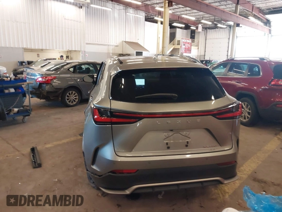 2024 Lexus NX with VIN 2T2KGCEZXRC037942, listed as a IAAI auction lot 41681489 with 8,625 mi miles. Bid and sale history available at carsss.com. Image 17.
