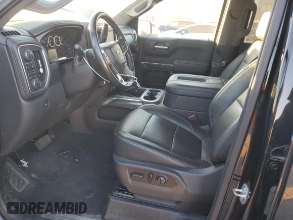 2020 Chevrolet Silverado 1500 LTZ with VIN 3GCUYGED7LG372739, listed as a Copart auction lot 83785134 with 57,607 mi miles and Salvage Title. Bid and sale history available at DreamBid. Image 7.