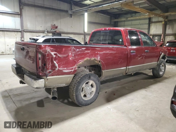 2008 Dodge Ram 3500 SLT with VIN 3D7MX38A68G195272, listed as a Copart auction lot 83350954 with 0 mi miles and Salvage Title. Bid and sale history available at carsss.com. Image 3.