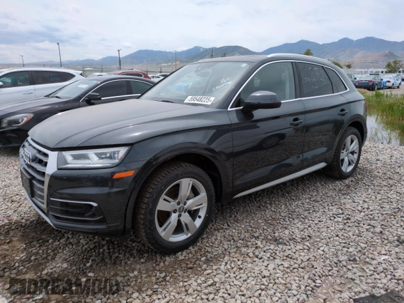 2019 Audi Q5 Prestige z VIN WA1CNAFY4K2047762, wystawiony jako Copart lot #59548225 z przebiegiem 69 026 mil mil oraz Czysty tytuł • Clean title. Historia ofert i sprzedaży dostępna na DreamBid. Obrazek 1.