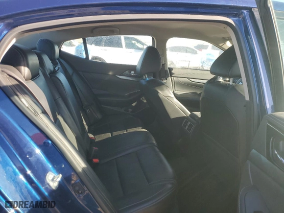 2022 Nissan Maxima SV with VIN 1N4AA6CV3NC503013, listed as a Copart auction lot 50349055 with 44,399 mi miles and Salvage Title. Bid and sale history available at carsss.com. Image 10.