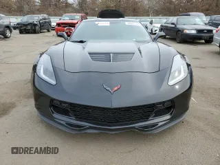 2016 Chevrolet Corvette with VIN NY75018, listed as a Copart auction lot 57996654 with 53,270 mi miles and Salvage title. Bid and sale history available at DreamBid. Image 5.