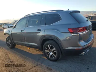 2021 Volkswagen Atlas SE z VIN 1V2LP2CA2MC589404, wystawiony jako Copart lot #84116254 z przebiegiem 54 955 mil mil oraz Szkody całkowita. Historia ofert i sprzedaży dostępna na DreamBid. Obrazek 2.