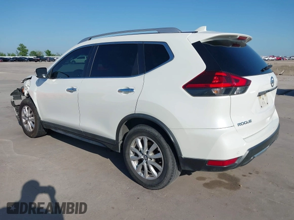 2019 Nissan Rogue SV with VIN KNMAT2MTXKP554619, listed as a IAAI auction lot 41975101 with 86,051 mi miles and . Bid and sale history available at DreamBid. Image 3.